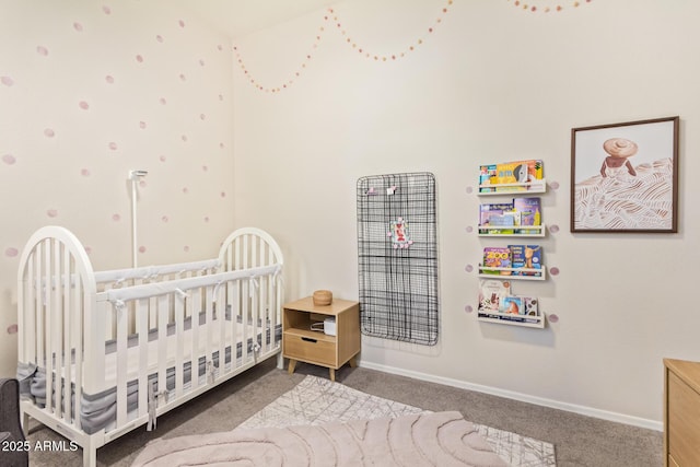 15862 W Fillmore St, Goodyear, AZ 85338 - carpeted bedroom with baseboards and a crib