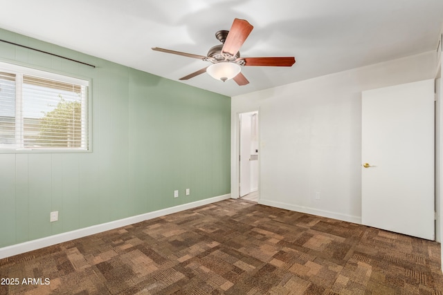 6009 W Medlock Dr, Glendale, AZ 85301 - carpeted empty room featuring ceiling fan and baseboards