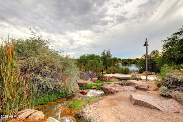 6356 S Granite St, Gilbert, AZ 85298 - view of yard with a water view