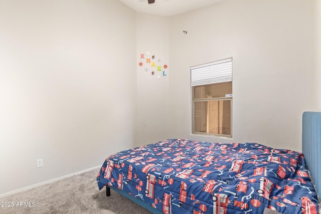 3821 N 125th Dr, Avondale, AZ 85392 - carpeted bedroom with baseboards and ceiling fan