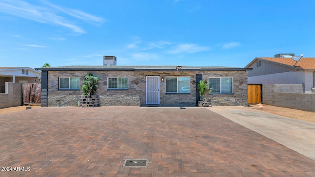 view of ranch-style house