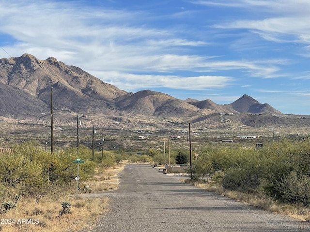 view of mountain feature