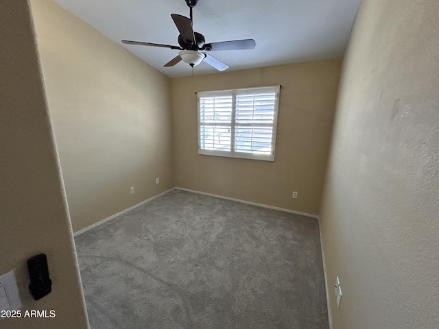 20713 N 56th Ave, Glendale, AZ 85308 - carpeted spare room featuring a ceiling fan and baseboards