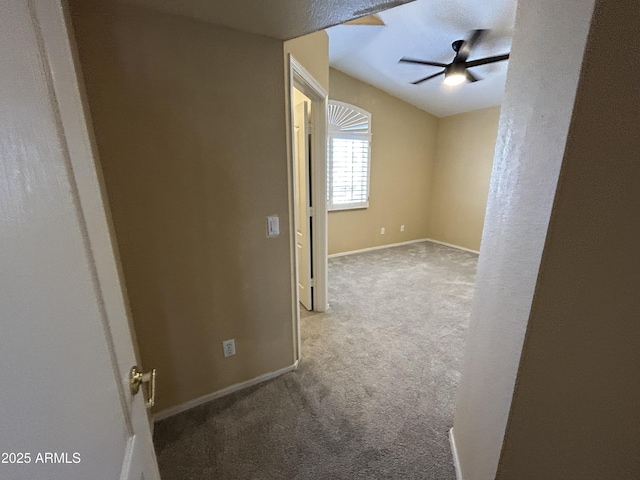 20713 N 56th Ave, Glendale, AZ 85308 - unfurnished room with ceiling fan, carpet floors, and baseboards