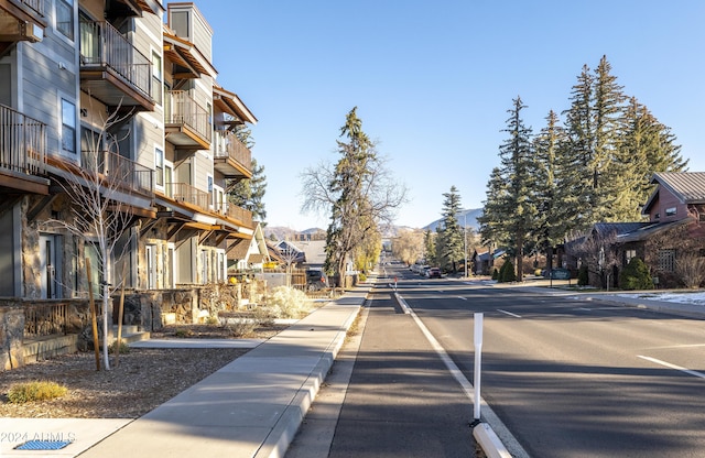 613 N Beaver St Unit 5, Flagstaff, AZ 86001 - view of street featuring a residential view, curbs, and sidewalks