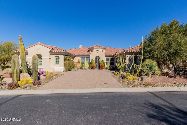 37267 NE Greythorn Cir, Carefree, AZ 85377 - view of mediterranean / spanish-style home