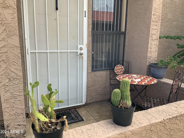 view of property entrance