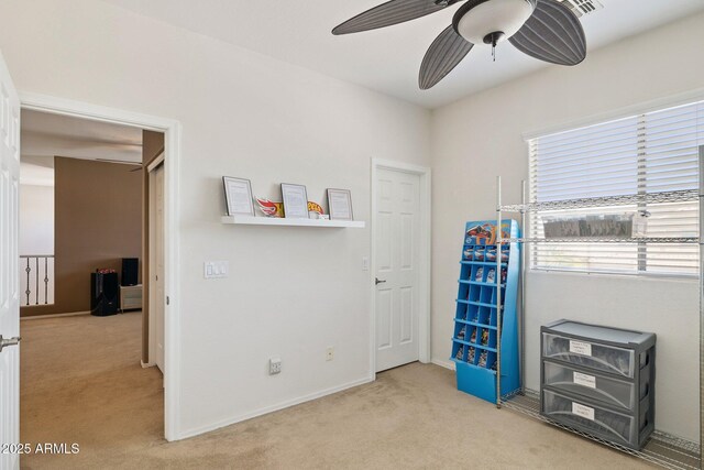 46141 W Rainbow Dr, Maricopa, AZ 85139 - bedroom featuring carpet and a ceiling fan