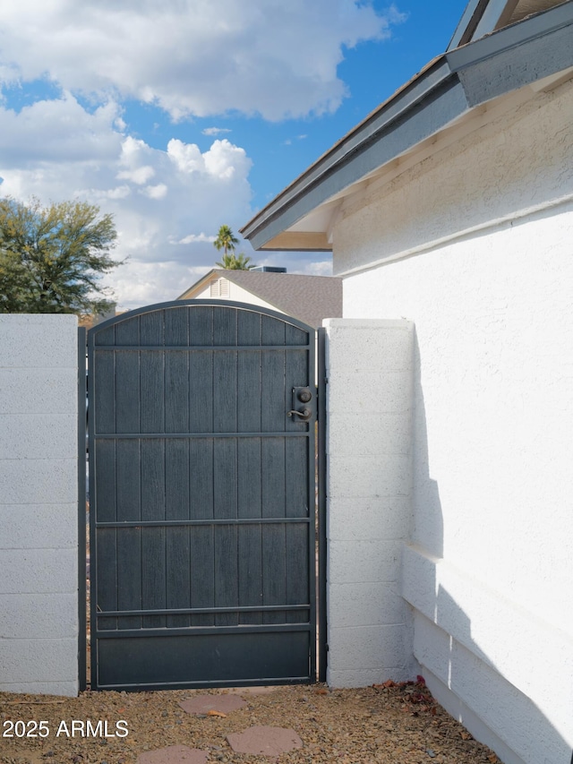 view of gate