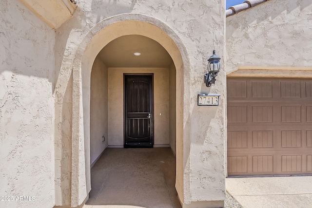 27413 W Tonopah Dr, Buckeye, AZ 85396 - entrance to property with stucco siding
