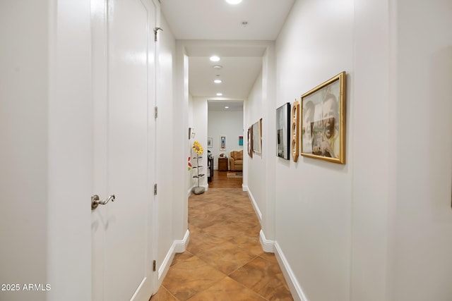 3801 N Goldwater Blvd Unit 201, Scottsdale, AZ 85251 - corridor featuring recessed lighting and baseboards