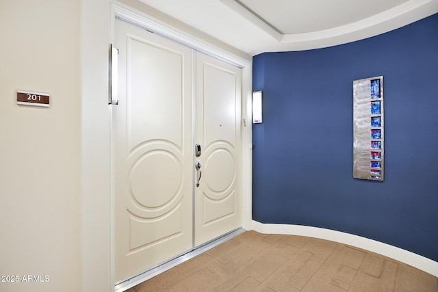 3801 N Goldwater Blvd Unit 201, Scottsdale, AZ 85251 - foyer with baseboards