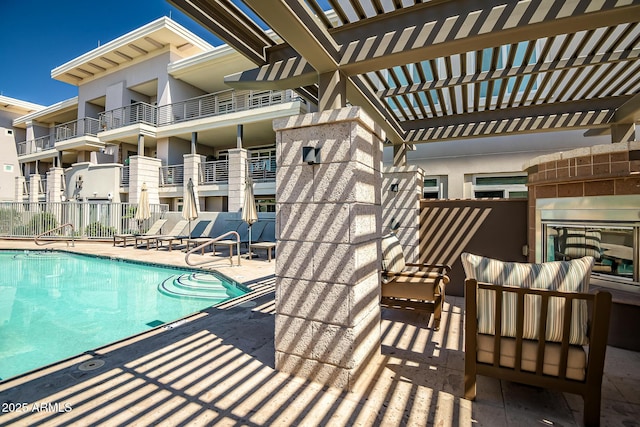 3801 N Goldwater Blvd Unit 201, Scottsdale, AZ 85251 - community pool featuring a patio
