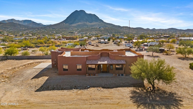 view of mountain feature