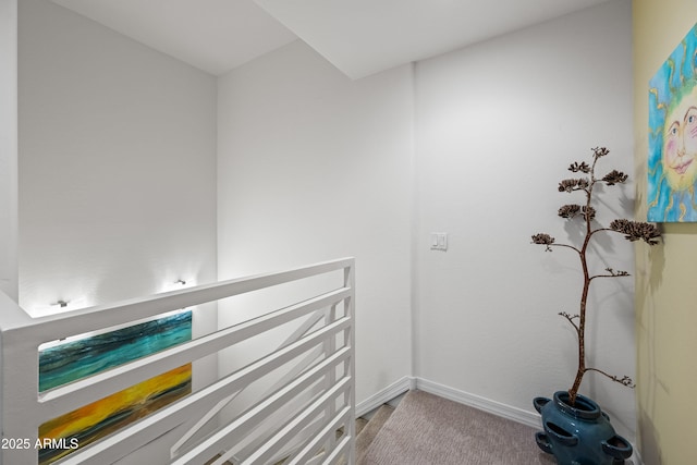 interior space with baseboards