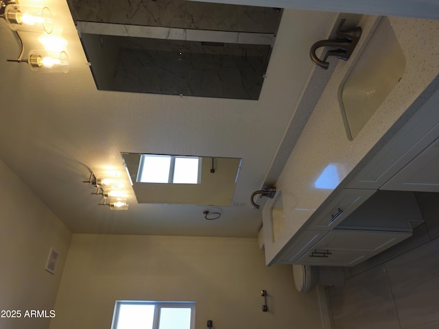 bathroom with visible vents