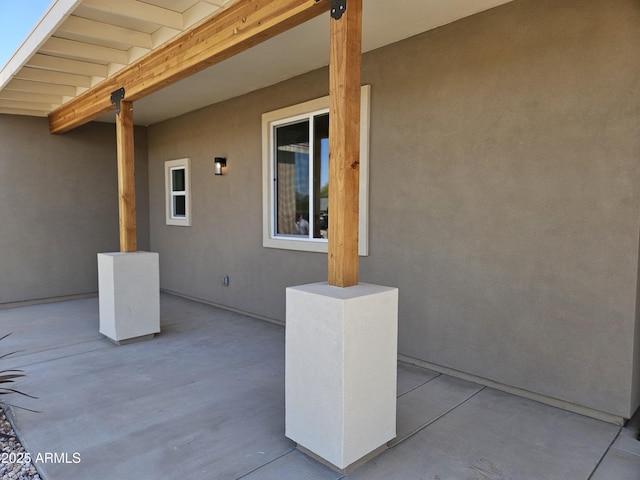 view of patio