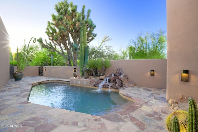 1637 N Quartz Valley Rd, Scottsdale, AZ 85266 - view of swimming pool featuring a patio