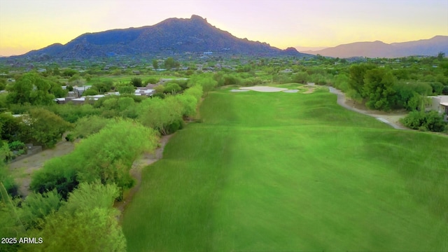 1637 N Quartz Valley Rd, Scottsdale, AZ 85266 - view of home's community with a mountain view and golf course view