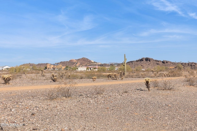 view of mountain feature