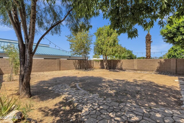 508 W San Angelo St, Gilbert, AZ 85233 - view of fenced backyard