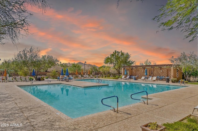 2187 W Burnside Trl, Phoenix, AZ 85085 - community pool featuring a patio