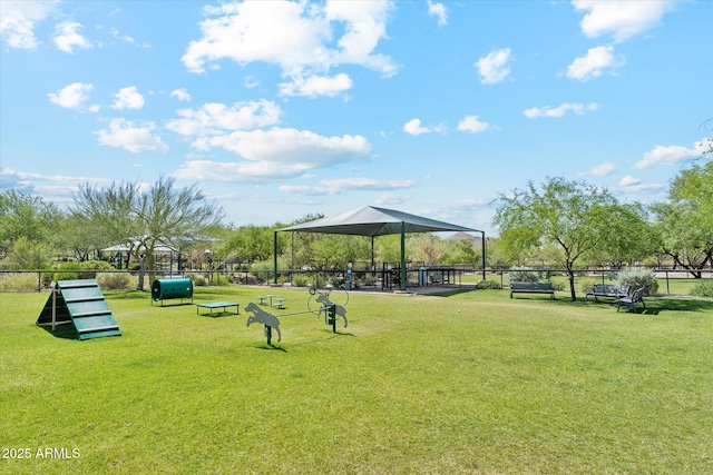 2187 W Burnside Trl, Phoenix, AZ 85085 - view of home's community with a dog friendly area