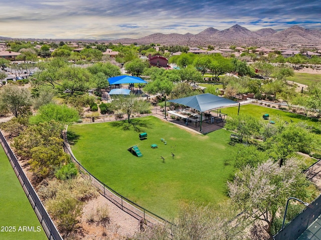 2187 W Burnside Trl, Phoenix, AZ 85085 - drone / aerial view of a mountainous background