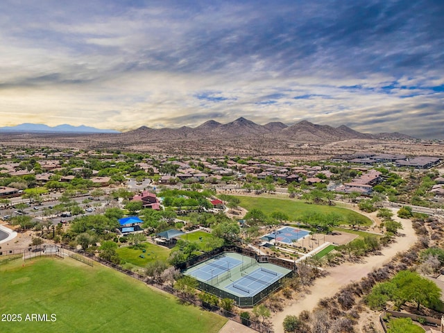 2187 W Burnside Trl, Phoenix, AZ 85085 - drone / aerial view of a mountainous background