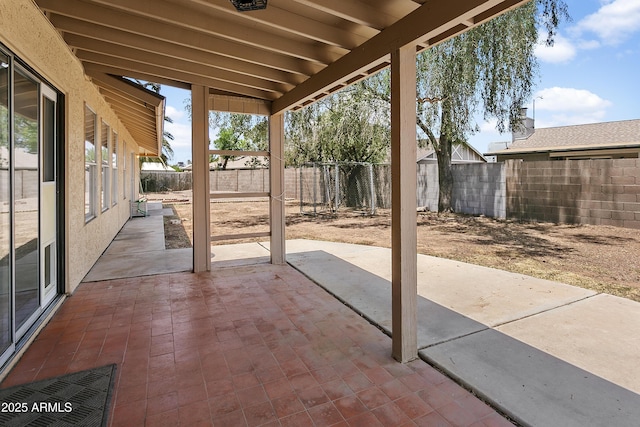 1334 S Glenview Cir, Mesa, AZ 85204 - fenced backyard featuring a patio area