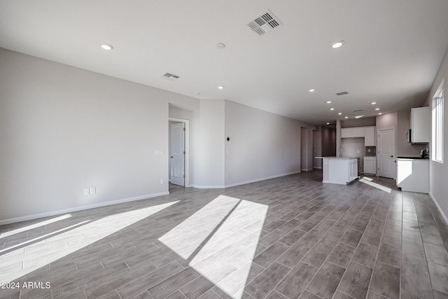 view of unfurnished living room