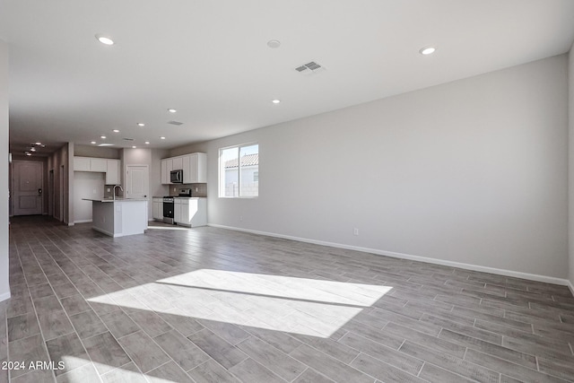 view of unfurnished living room