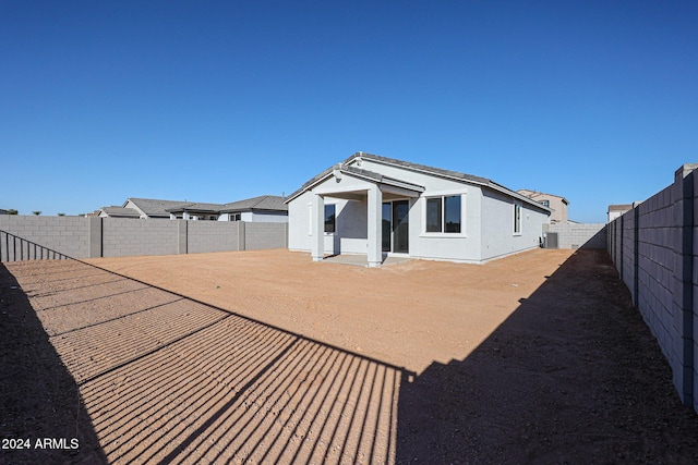 view of rear view of house