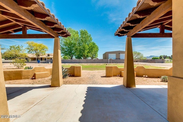 view of patio