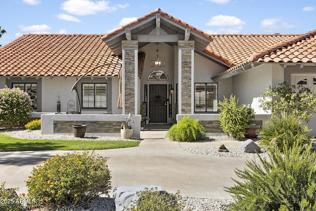 1015 E Paradise Ln, Phoenix, AZ 85022 - mediterranean / spanish house featuring stucco siding and a tiled roof