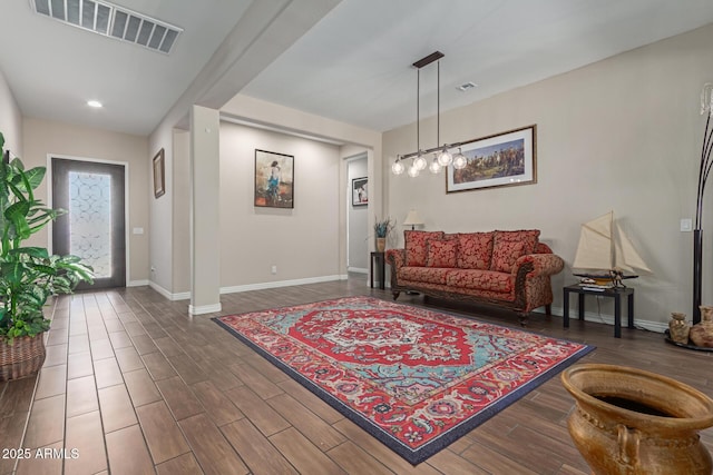 view of living room