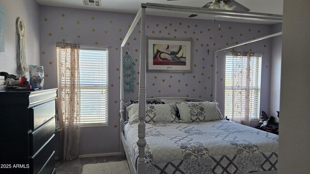10036 W Chipman Rd, Tolleson, AZ 85353 - bedroom featuring wallpapered walls and light carpet