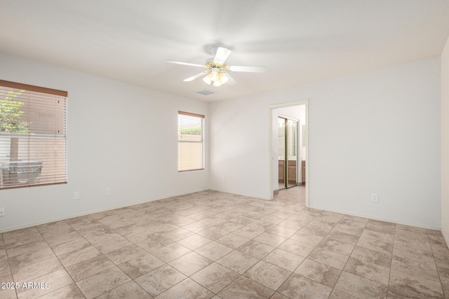 4336 E Aspen Ave, Mesa, AZ 85201 - spare room with a ceiling fan