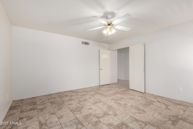 4336 E Aspen Ave, Mesa, AZ 85201 - spare room featuring ceiling fan