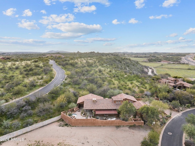 view of drone / aerial view