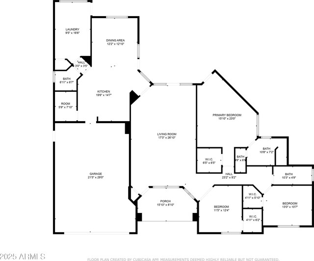 18161 N 63rd Ln, Glendale, AZ 85308 - floor plan
