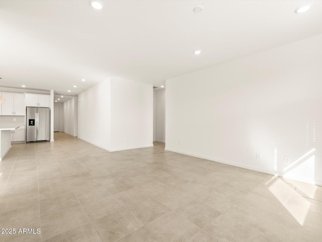 view of unfurnished living room