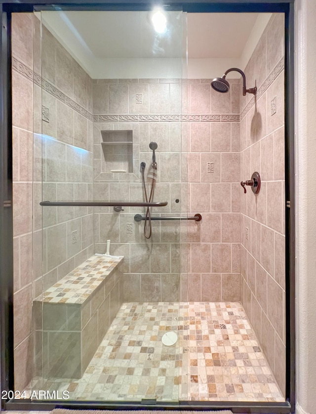 full bath featuring a stall shower