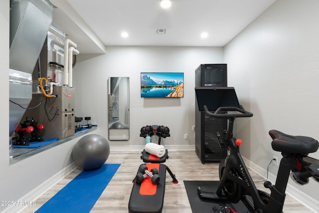 2656 E Oriole Dr, Gilbert, AZ 85297 - workout area with hardwood / wood-style floors