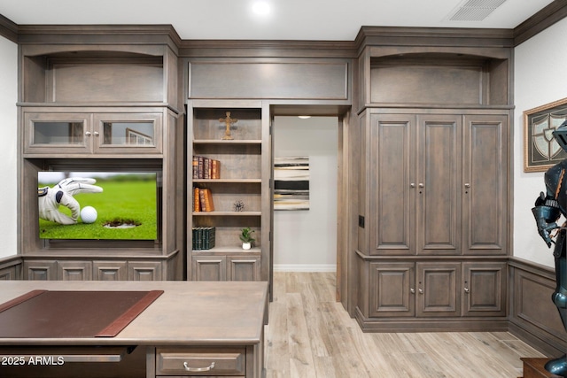 2656 E Oriole Dr, Gilbert, AZ 85297 - office area featuring light wood-type flooring