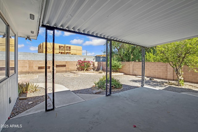 635 N 67th Pl, Mesa, AZ 85205 - fenced backyard featuring a patio area