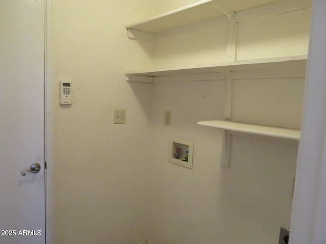 laundry room with washer hookup and laundry area