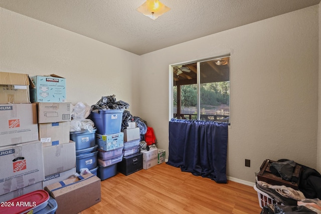 view of storage room