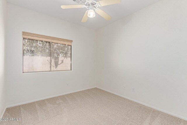 2140 S Benton Cir, Mesa, AZ 85209 - empty room with carpet floors, baseboards, and ceiling fan
