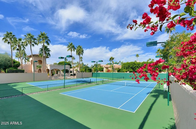 10068 E Cinnabar Ave, Scottsdale, AZ 85258 - view of sport court with fence